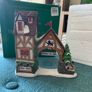 Department 56 Dickens’ Village 10th Anniversary Postern